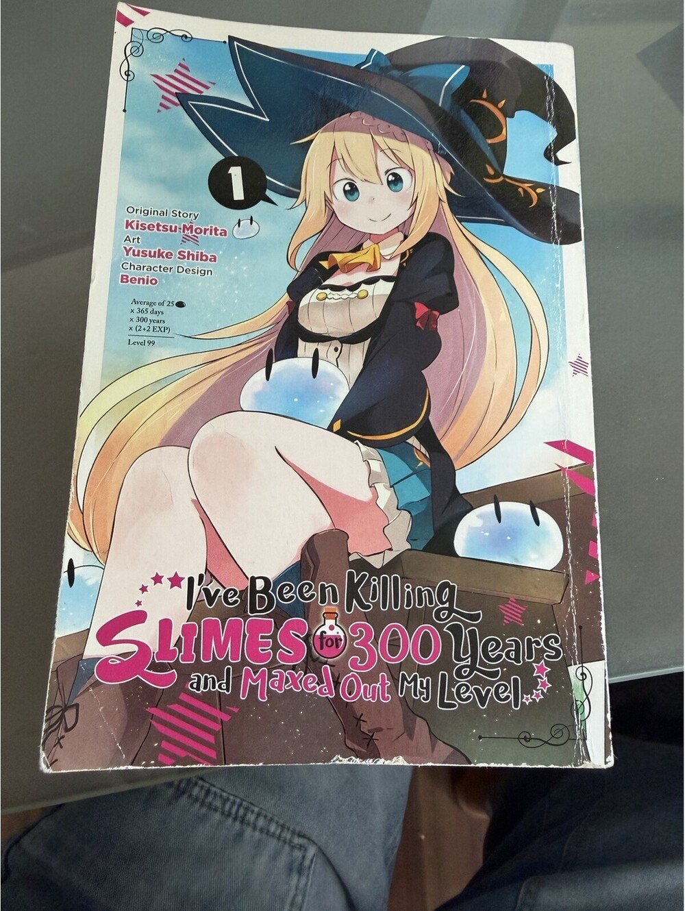 I’ve Been Killing Slimes for 300 Years Vol 1 Manga Kisetsu Morita Yen Pre